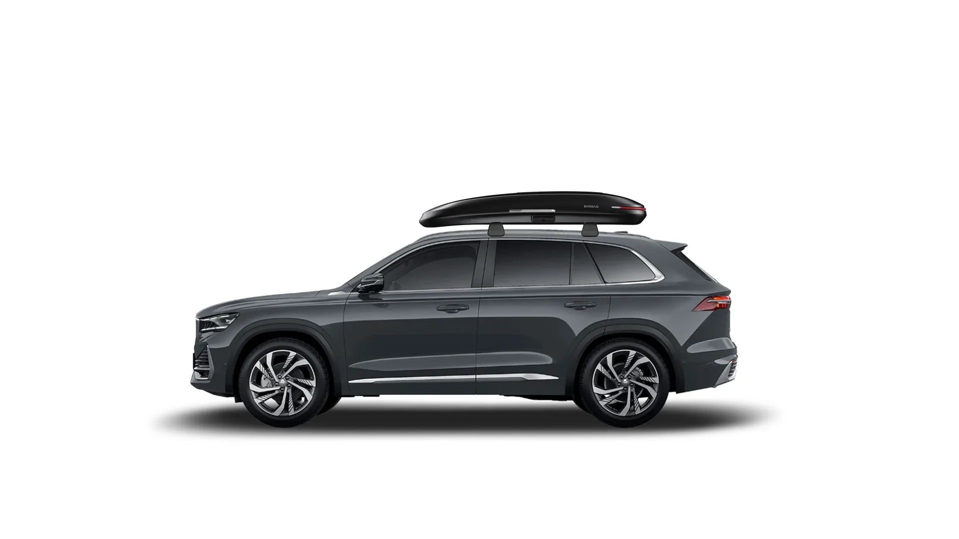 Бокс на крышу Audi Q7 — ENROAD Nomadix Pro XL Slim 400-E