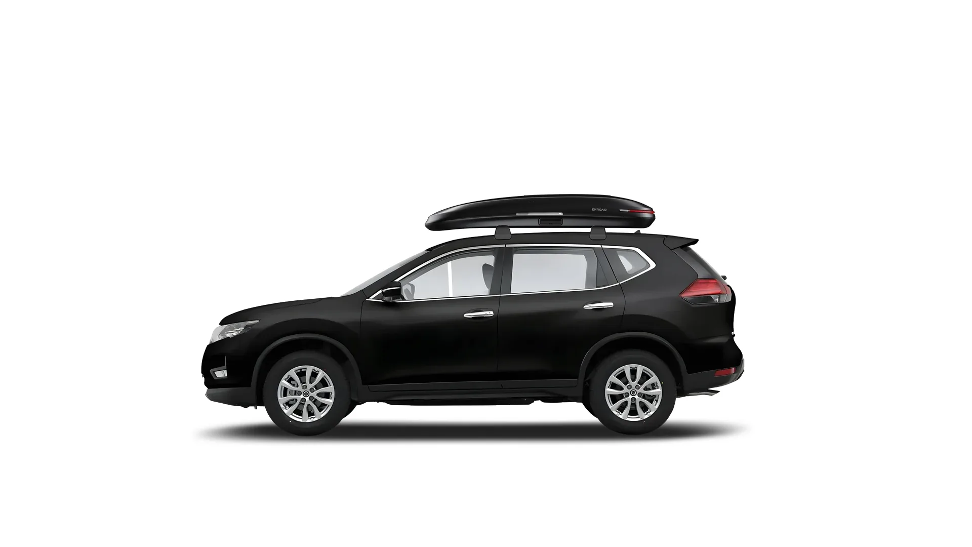 Бокс на крышу Nissan Rogue/Qashqai/Juke — ENROAD Nomadix Pro XL Slim 400-E
