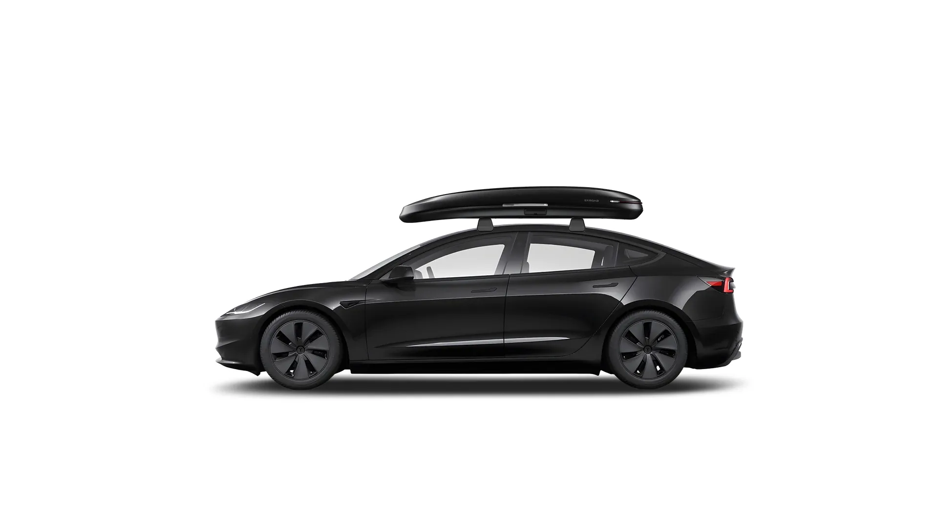 Бокс на крышу Tesla Model3 — ENROAD Nomadix Pro XXL Slim-450
